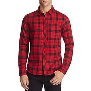Native Youth Breach Plaid Slim Fit Button-Down Shirt